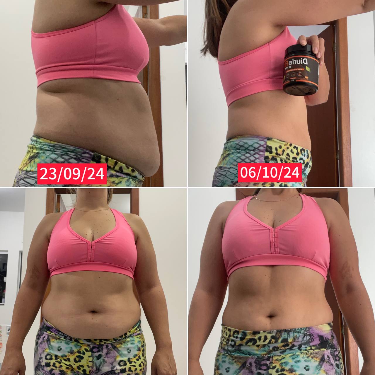 Resultado usando DiureFit Black